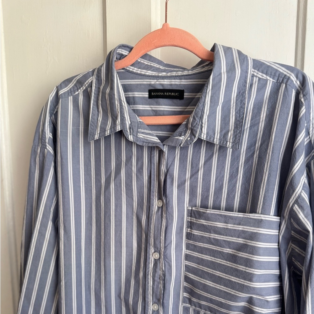 Banana Republic Oversized Cotton Shirt